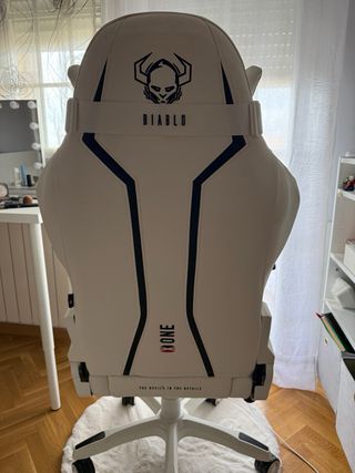 SILLA GAMING DIABLO X-ONE NEGRA Y BLANCA 2.0