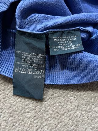 Jersey Polo Ralph Lauren Azul