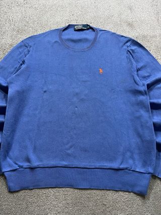 Jersey Polo Ralph Lauren Azul