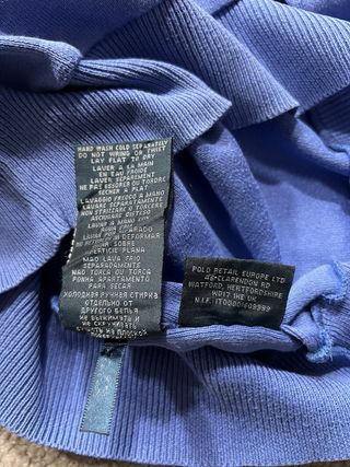 Jersey Polo Ralph Lauren Azul