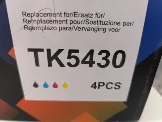 Cartuchos Tóner Kyocera TK5430 (4uds)