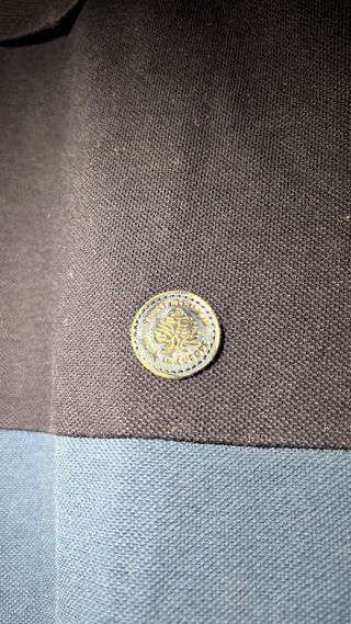 Polo Springfield azul com risca