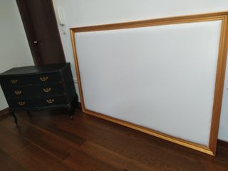 Cabecero Daniela Dorado y Blanco