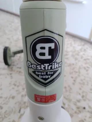 Bicicleta infantil 2 en 1 con ruedines