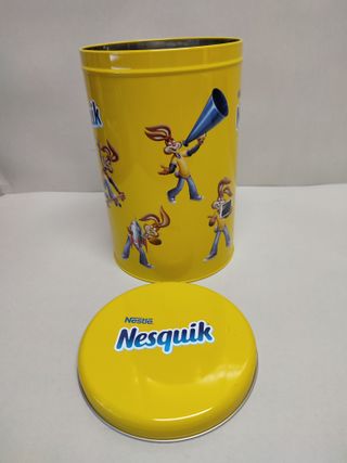Caja Lata Bote Nesquik Nestle Metálico