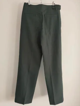 Pantalón lana, Zara Studio con cinturón