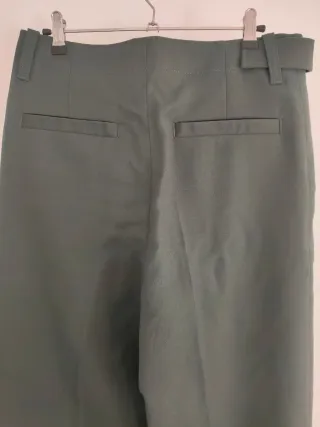 Pantalón lana, Zara Studio con cinturón