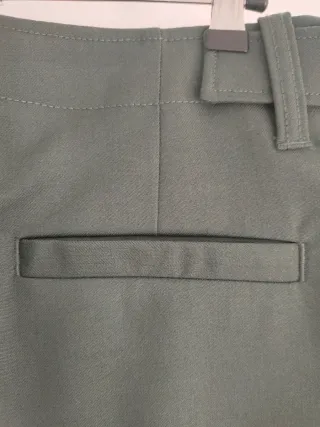 Pantalón lana, Zara Studio con cinturón