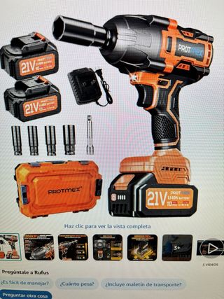 Protector Llave Impacto 1200 Nm