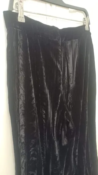 Traje de terciopelo Zara negro