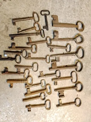 Lotto chiavi antiche vintage