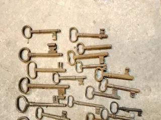 Lotto chiavi antiche vintage