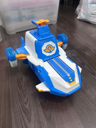 Avión Super Wings con Figuras