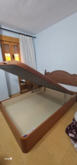 Cama Canapé Abatible 135cm Madera