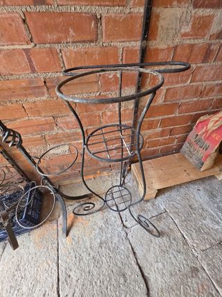 Lavabo de forja negro