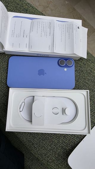 iPhone 16 Plus 128GB Azul