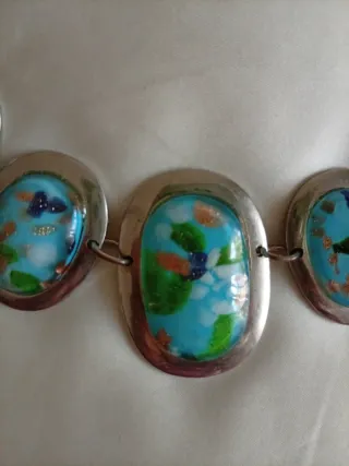 Collana Vintage Murano Multicolore