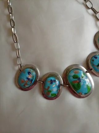 Collana Vintage Murano Multicolore
