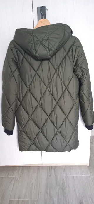 Chaquetón acolchado niña verde