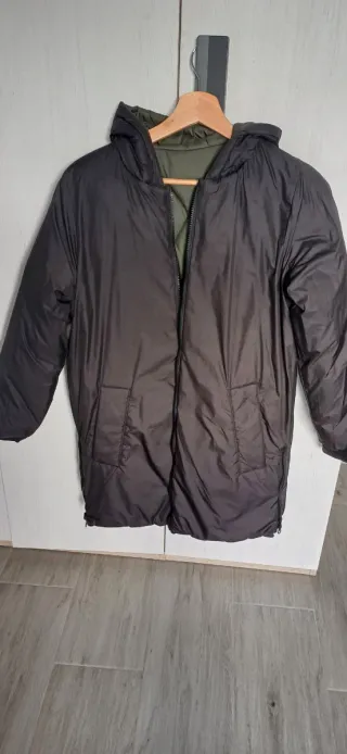 Chaquetón acolchado niña verde