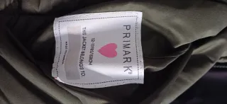 Chaquetón acolchado niña verde