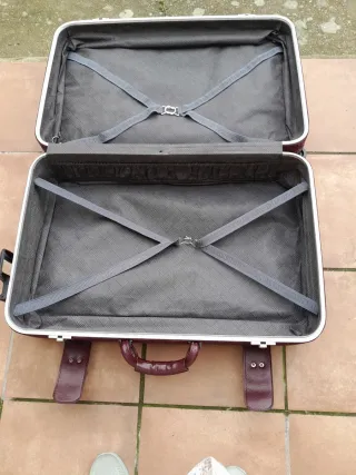 Maleta Vintage Grande Granate