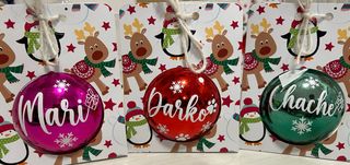 Bolas de Navidad Personalizadas