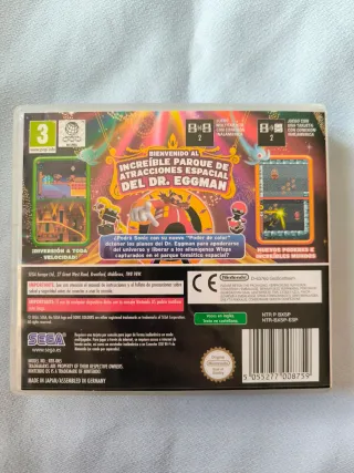 Sonic Colours Nintendo DS