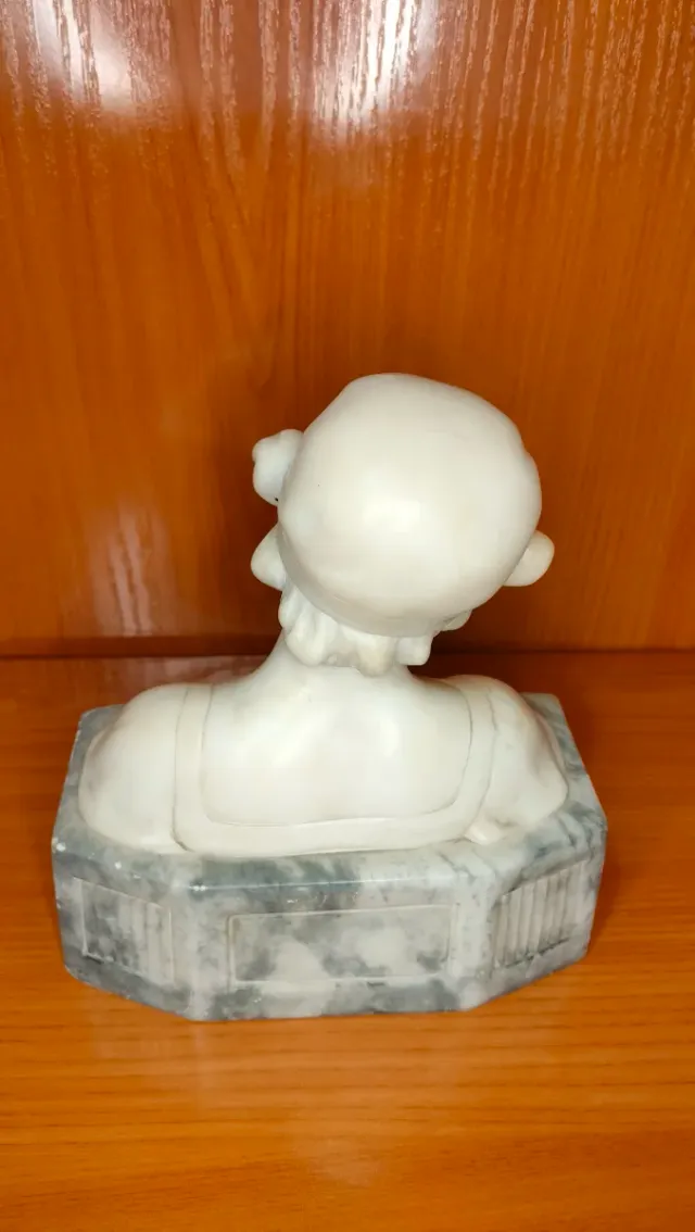 Busto Scultura Figura Decorativa Marmo 640513971
