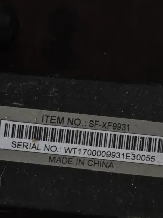 Rack de pesas Sunny SF-XF9931 + Barra y Discos