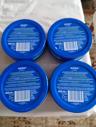 4 Latas Nivea Creme Original 400ml