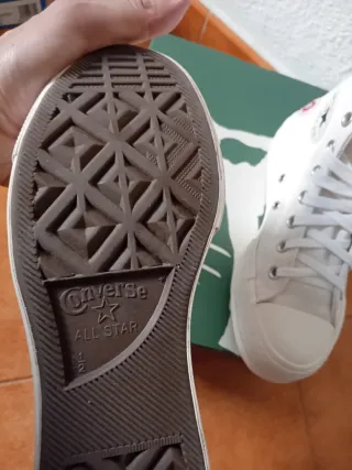 Converse Blancas Mujer Talla 38