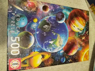 Puzzle Educa 500 Piezas Espacio Planetas