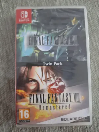 Nintendo Switch Final Fantasy VII y VIII Twin Pack