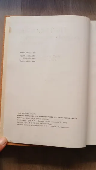 Histología y anatomía microscópica humanas