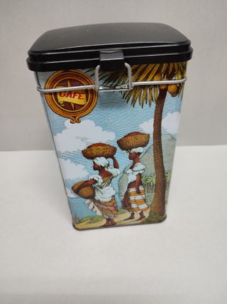 Caja Lata Metálica Café