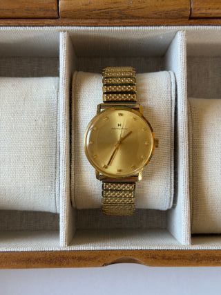 Reloj Hamilton de vestir oro NUEVO STOCK