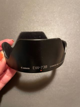 Filtro, parasol y anillo inversor para lente 67mm