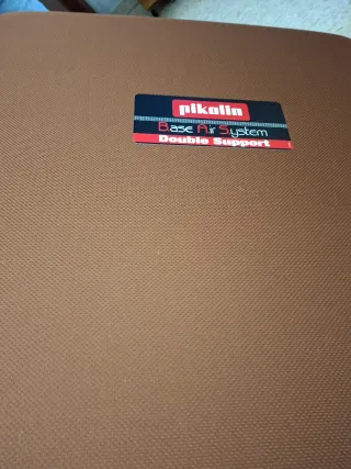 Base Tapizada Pikolin Marrón