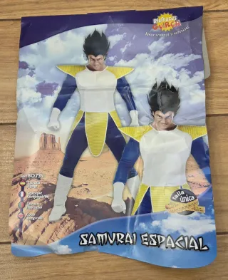 Disfraz Vegeta Guerrero Espacial Talla Única