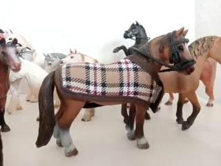 Lote de figuras de caballos Schleich