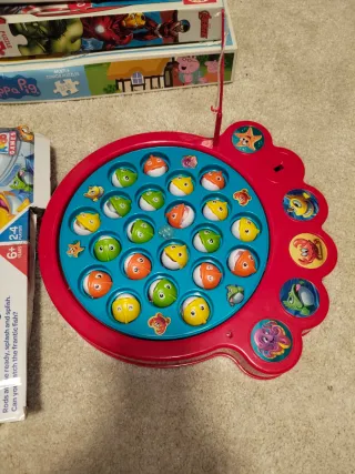 Juego Frantic Fishing para pescar peces.