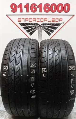245 40 19 V MINERVA RUEDA INVIERNO SEMINUEVA