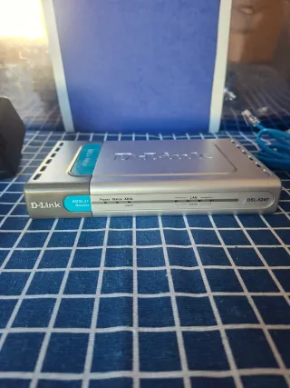 ROUTER D-LINK DSL-524T ORIGINAL COMPLETO