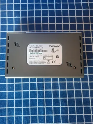 ROUTER D-LINK DSL-524T ORIGINAL COMPLETO