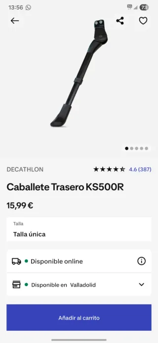 Pata de cabra bici 27, 28 y 29 pulgadas