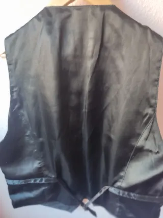 Chaleco Pekari Negro Talla M Vintage