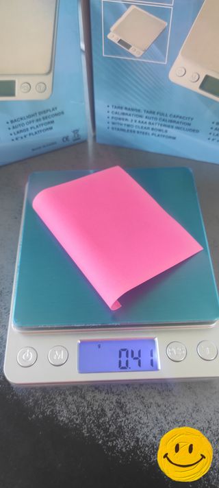 BASCULA DE PRECISIÓN 0,00g Hasta 500g