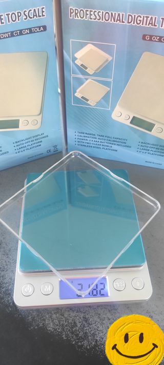 BASCULA DE PRECISIÓN 0,00g Hasta 500g