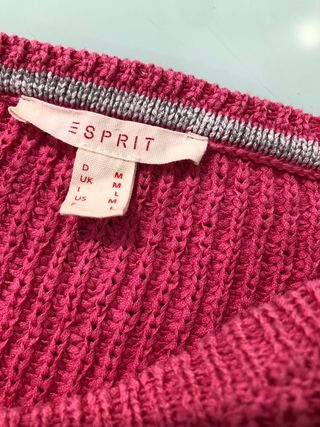 Jersey Esprit Rosa Mujer